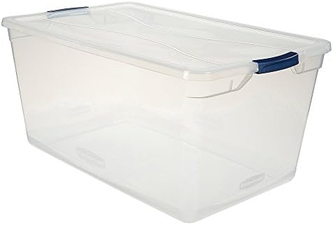 large storage bins with wheels