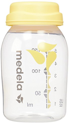 Medela Breast Milk Collection and Storage Bottles, 6 Pack, 5 Ounce Breastmilk Container, Compatible with Medela Breast…