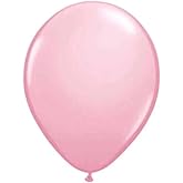 Qualatex 5" Pink Latex Balloons (100ct)