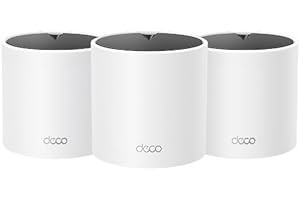 TP-Link Dual-Band AX1500 WiFi 6 Mesh Wi-Fi System (Deco X15) | Replaces Routers and Extenders | Covers up to 5,600 sq.ft. | 2