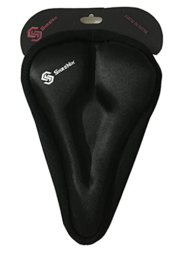 ShreNik Cycle Seat Cover for Bicycle Silicone Cushion Pad Seat Saddle Cover Stretchable Cycling Bikes (Made in India)