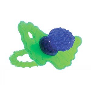 RaZbaby RaZberry Silicone Baby Teether Toy – Berrybumps Soothe Babies Sore Gums – Infant Teething Toy – Hands Free…