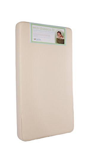 Colgate Mattress EcoClassica III Eco-Friendlier Crib Mattress – Dual-Firmness Infant and Toddler Mattress with Thick…