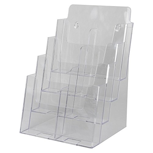 Clear-Ad - LHF-S84 - Plastic Rack Card Literature Display Holder ...