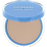 COVERGIRL Clean Matte Pressed Powder Buff Beige 10 g (Packaging may vary)