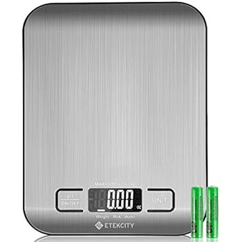 Amazon.com: Greater Goods Nourish Digital Kitchen Scale