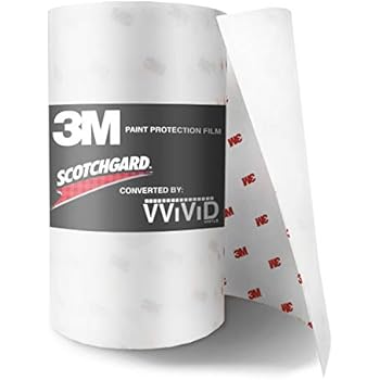 VViViD 3M Scotchgard Clear Paint Protection Vinyl Film (6 Inch x 60 Inch)