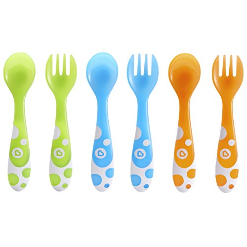 Munchkin® Multi™ Toddler Forks and Spoons, 6 Pack