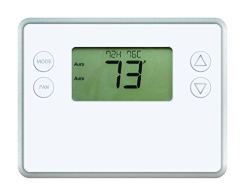 GoControl Thermostat, Z-Wave, Battery-Powered, Works with Alexa