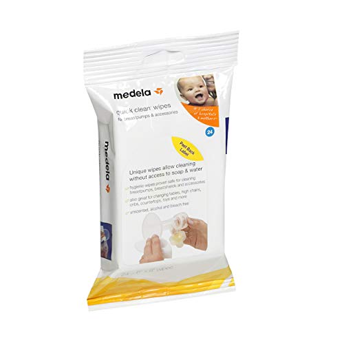 Medela Quick Clean Breast Pump and Accessory Wipes