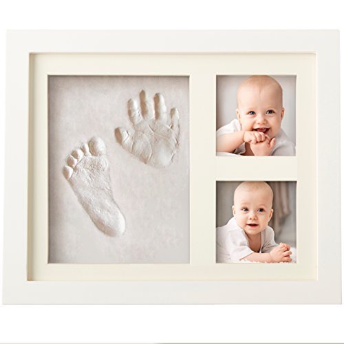 Baby Handprint and Footprint Makers Kit Keepsake For Newborn Boys & Girls, Baby Girl Gifts & Baby Boy Gifts, New Mom…