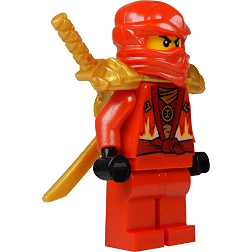 LEGO® Ninjago: Kai Minifig (Red Ninja) with Two Gold Swords - Limited ...