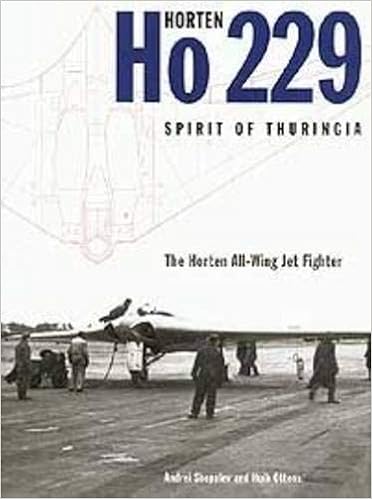 Amazon Com Horten Ho 229 Spirit Of Thuringia The Horten All Wing Jet Fighter Shepelev Andrei Ottens Huib Books