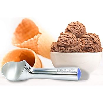 Zeroll 1012 ice cream scoop, 3-Ounce, Silver