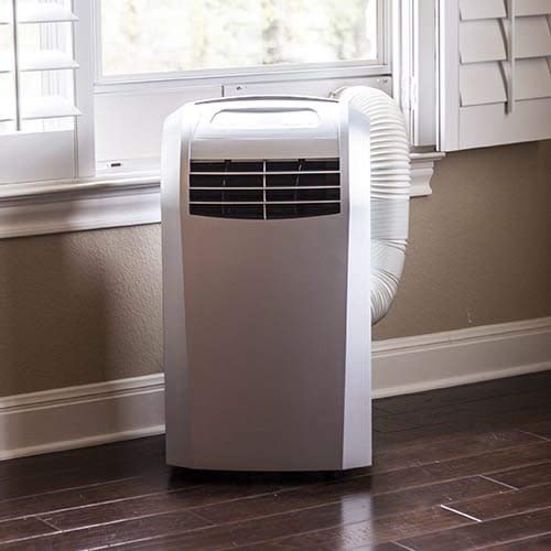 EdgeStar AP12000S Portable Air Conditioner with Dehumidifier and Fan for Rooms up to 425 Sq. Ft. with Remote Control