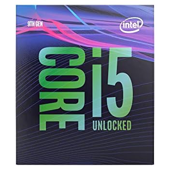 Intel Core i5-9600K Desktop Processor 6 Cores up to 4.6 GHz Turbo Unlocked LGA1151 300 Series 95W