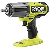 RYOBI - ONE+ HP 18V Brushless Cordless 4-Mode 1/2 in. High Torque Impact Wrench (Tool Only) - PBLIW01B