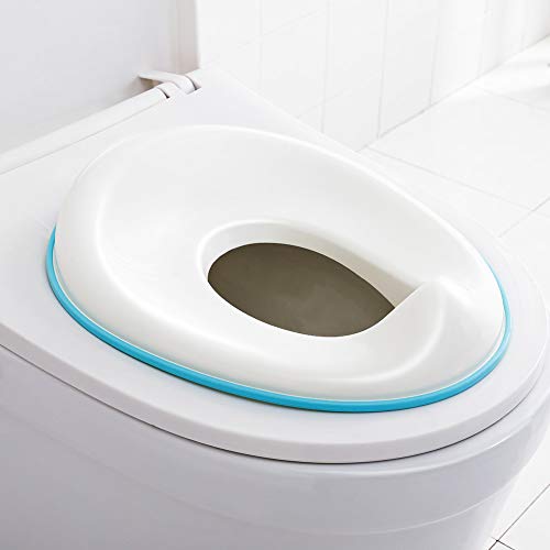 FORUP Potty Training Seat for Kids, Non Slip with Splash Guard, Fits Round or Oval Toilets, Includes Free Storage Hook…