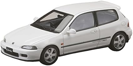 amazon com hobby japan mark43 1 43 honda civic sir ii eg6 frost white toys games hobby japan mark43 1 43 honda civic sir ii eg6 frost white