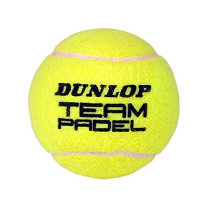 Amazon.com : Dunlop Team Padel Balls - Multicoloured, Size 3 ...