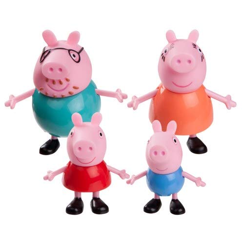 Peppa Pig Family 4-Figure Pack - Buy Online in UAE. | Toys And Games ...