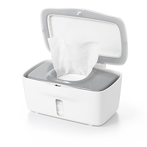 OXO Tot Perfect Pull Wipes Dispenser – Gray, 1 Count (Pack of 1)