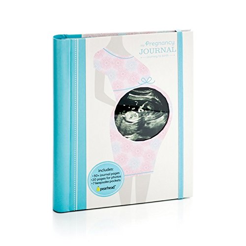 Pearhead My Pregnancy Journal, Pregnancy Book, Capture Every Precious Moment of Your Pregnancy, Gift for New Mom