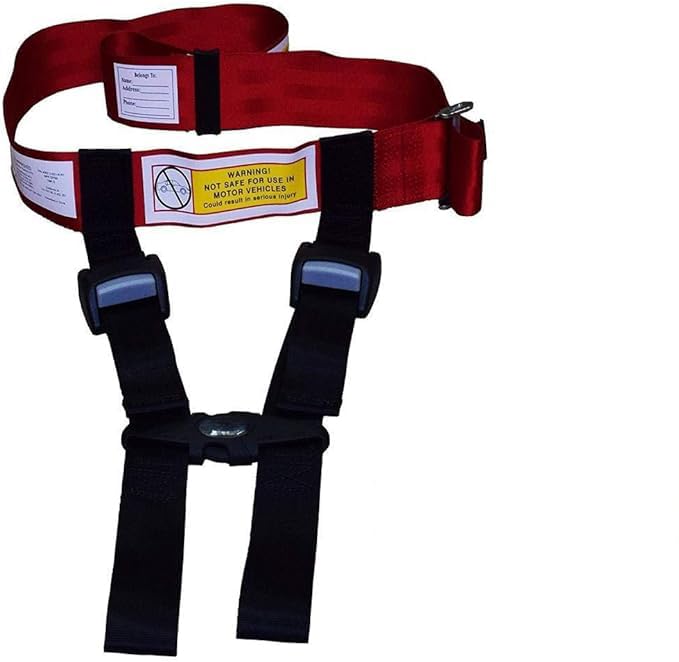 Photo 1 of Newroutes Child Airplane Safety Travel Harness - The Safety Restraint System Will Protect Your Child from Dangerous. - Airplane Kid Travel Accessories for Aviation Travel Use…