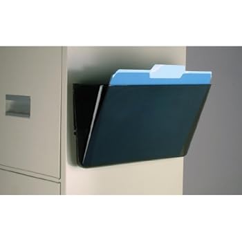 Officemate Magnetic Wall File Letter Size, Smoke (21451)