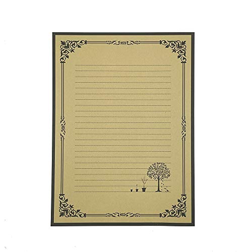 Vintage Letter Writing Paper,40 Retro Stationery Set with 16 Envelopes ...