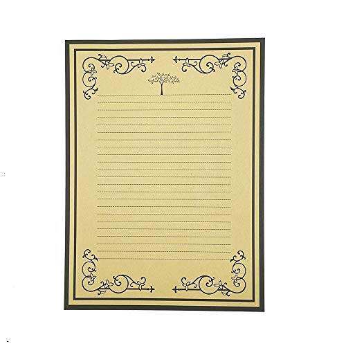 Vintage Letter Writing Paper,40 Retro Stationery Set with 16 Envelopes ...