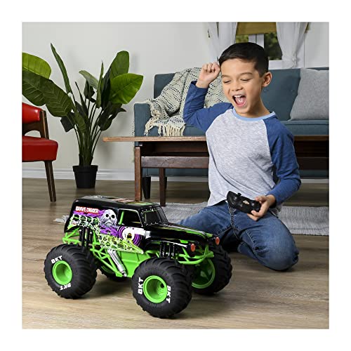 Monster Jam, Official Grave Digger Remote Control Truck 1:15 Scale, 2 ...