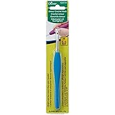 Clover 1047/H Deep Blue Amour Crochet Hook, Size H, 5.0mm