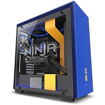 NZXT CA-H700W-NJ Boitier H700i Ninja SE Midi-Tower - Black (Renewed)