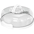 Top Shelf Elements Pie, Cheesecake Carrier for up to 10 in x 4 1/2 in Cake. Two Sided Fashionable Stand Doubles as Five Secti