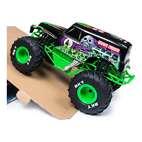 Monster Jam, Official Grave Digger Remote Control Truck 1:15 Scale, 2 ...