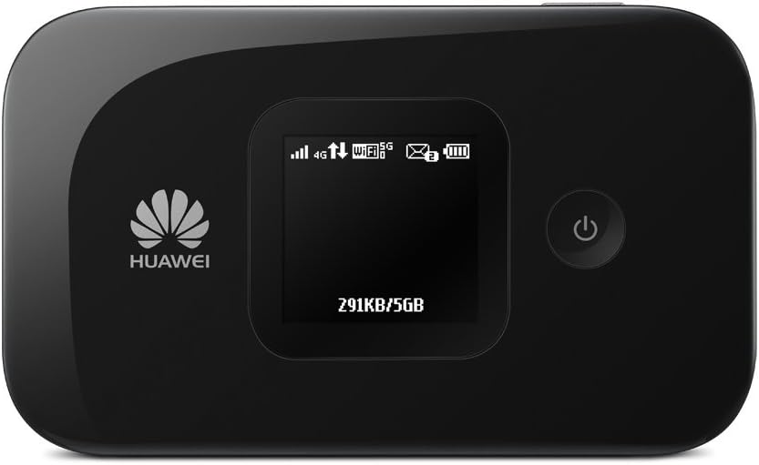 Huawei E5577s-321 150 Mbps 4G LTE Mobile WiFi Hotspot (4G LTE in Europe, Asia, Middle East, Africa & 3G Globally) Unlocked/OEM/Original from Huawei Without Carrier Logo (Black)