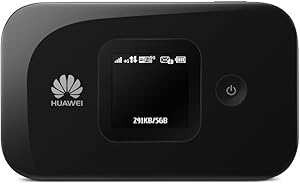 Huawei E5577s-321 150 Mbps 4G LTE Mobile WiFi Hotspot (4G LTE in Europe, Asia, Middle East, Africa & 3G Globally) Unlocked/OEM/Original from Huawei Without Carrier Logo (Black)