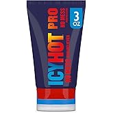 Icy Hot PRO No-Mess Pain Relief Cream 3-oz. Tube with Menthol & Camphor Massaging Applicator