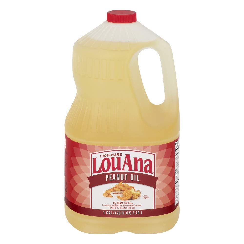 pack of 3 - LouAna Peanut Oil, 128.0 FL OZ