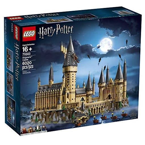 LEGO Harry Potter Hogwarts Castle 71043 Building Set - Model Kit with Minifigures, Featuring Wand, Boats, and Spider Figure, Gryffindor and Hufflepuff Accessories, Collectible for Adults and Teens - Image 5