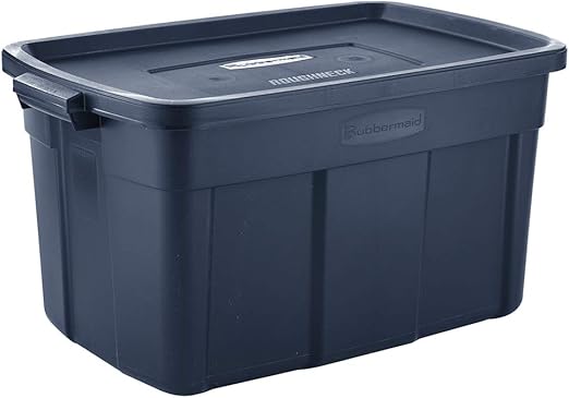 large storage bins with dividers