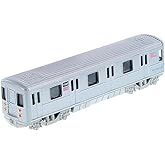 METRO Diecast Model Subway Train 7"