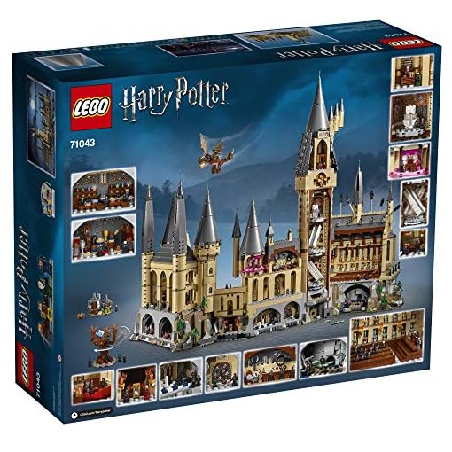 LEGO Harry Potter Hogwarts Castle 71043 Building Set - Model Kit with Minifigures, Featuring Wand, Boats, and Spider Figure, Gryffindor and Hufflepuff Accessories, Collectible for Adults and Teens - Image 6