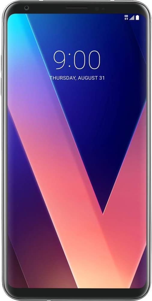 LG V30 64GB H932 T-Mobile 4G LTE Android Smartphone Silver (Renewed)