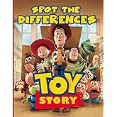 Toy Story Spot The Difference: Toy Story Collection How Many Differences Activity Books For Adult And Kid