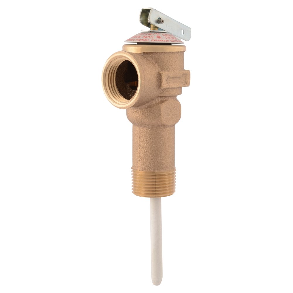 Cash Acme 18821 0150 Temperature and Pressure Relief Valve, NCLX-5L, 3/4 Inch