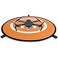 Drone Landing Pads, KINBON Waterproof 28'' Universal Landing Pad Fast-fold Double Sided Quadcopter Landing Pads for RC Drones