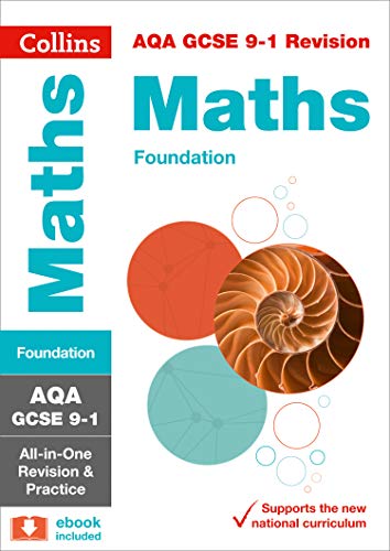 AQA GCSE 9-1 Maths Foundation All-in-One Complete Revision and Practice: Ideal for the 2025 and 2026 exams (Collins GCSE Grade 9-1 Revision)