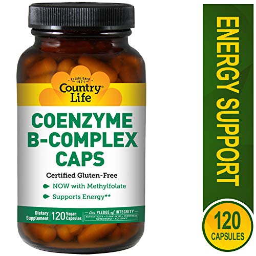 Country Life Coenzyme B Complex, 120-Count